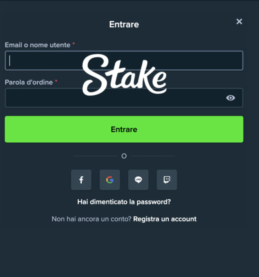 Apri Il Sito E Crea Laccount